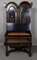 Black Lacquer Cabinet with Floral Decor 16