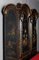 Black Lacquer Cabinet with Floral Decor 5
