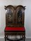 Black Lacquer Cabinet with Floral Decor 15