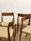 Mid-Century Danish Model 77 Chairs in Teak by Niels O. Møller for J.L. Møllers Møbelfabrik, 1950s, Set of 4, Image 9