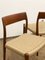 Mid-Century Danish Model 77 Chairs in Teak by Niels O. Møller for J.L. Møllers Møbelfabrik, 1950s, Set of 4, Image 6