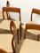 Mid-Century Danish Model 77 Chairs in Teak by Niels O. Møller for J.L. Møllers Møbelfabrik, 1950s, Set of 8, Image 6