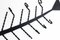 Wrought Iron Wall Coat Rack, 1960s, Image 3