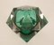 Cuenco italiano grande de cristal de Murano facetado tallado a diamante de Flavio Poli, Imagen 10