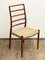 Mid-Century Danish Model 82 Chairs in Teak by Niels O. Møller for J.L. Møllers Møbelfabrik, 1950s, Set of 6, Image 5