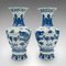 Chinesische Vintage Art Deco Baluster Vasen aus Keramik, 1940er, 2er Set 1