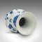 Vintage Art Deco Chinese Ceramic Baluster Vases, 1940s, Set of 2 7