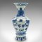 Vintage Art Deco Chinese Ceramic Baluster Vases, 1940s, Set of 2 3