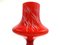 Mid-Century Modern Red Table Lamp from Opp Jihlava, 1970s 11