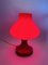 Mid-Century Modern Red Table Lamp from Opp Jihlava, 1970s 14