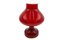 Mid-Century Modern Red Table Lamp from Opp Jihlava, 1970s 2