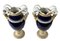 German Cobalt Blue Porcelain Vases by August Leuteritz for Meissen, 1890s, Set of 2 4