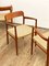 Mid-Century Danish Model 56 Chairs in Teak by Niels O. Møller for J.L. Møllers Møbelfabrik, 1950s, Set of 4 16