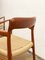 Mid-Century Danish Model 56 Chairs in Teak by Niels O. Møller for J.L. Møllers Møbelfabrik, 1950s, Set of 4, Image 7