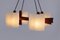 Lámpara colgante escandinava con tapas de resina, años 60, Imagen 6