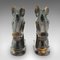Vintage English Horse Bust Bookends in Cast Brass, 1970s, Set of 2 2