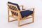 Model 2256 Lounge Chairs in Oak and Fabric by Børge Mogensen for Fredericia, Set of 2, Image 8