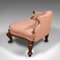 Englischer viktorianischer Love Seat aus Nussholz, 1840er 4