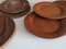 Vintage Danish Rosewood and Teak Plates from Morsbak, 1960s, Set of 12, Image 4