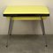 Table de Cuisine Extensible en Formica Jaune, 1960s 3