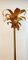 Brass Palm Floor Lamp with Cobra 11