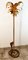 Brass Palm Floor Lamp with Cobra, Image 15