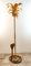 Brass Palm Floor Lamp with Cobra 47