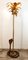 Brass Palm Floor Lamp with Cobra, Image 43