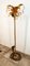 Brass Palm Floor Lamp with Cobra 22