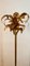 Brass Palm Floor Lamp with Cobra 31