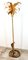 Brass Palm Floor Lamp with Cobra, Image 26