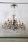 Large Bronze and Crystal Chandelier with 24 Bulbs, 1930s 13