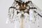 Large Bronze and Crystal Chandelier with 24 Bulbs, 1930s 8