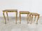 Florentine Netsing Tables by Fratelli Paoletti, 1920s, Set of 3 7