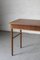 Freestanding Writing Desk attributed to Kai Kristiansen in Teak, Denmark, 1960s 12