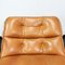 Swivel Chair in Leather by Pollock for Knoll, 1970s, Image 6