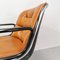 Swivel Chair in Leather by Pollock for Knoll, 1970s, Image 11