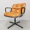 Swivel Chair in Leather by Pollock for Knoll, 1970s 1