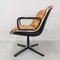 Swivel Chair in Leather by Pollock for Knoll, 1970s, Image 4