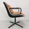 Swivel Chair in Leather by Pollock for Knoll, 1970s, Image 2
