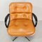 Swivel Chair in Leather by Pollock for Knoll, 1970s, Image 5