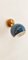 Adjustable Sconce with Blue Metal Dome, Image 4