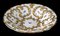 Meissen Gold and Floral Porcelain Plate, Image 1