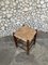 Mid-Century Straw Bauche Stool by by Charlotte Perriand for L'équipement De La Maison 11