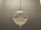 Crystal Murano Glass Pendant Light, 1960s 3