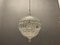 Lampada a sospensione in cristallo di Murano, anni '60, Immagine 3