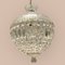 Crystal Murano Glass Pendant Light, 1960s, Image 8