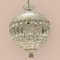 Lámpara colgante de cristal de Murano, años 60, Imagen 8