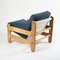 Sling Chair in Pine, Canvas and Sheepskin, 1970s 7
