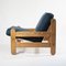 Sling Chair in Pine, Canvas and Sheepskin, 1970s 6